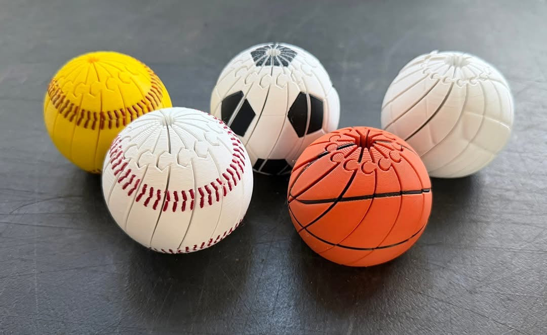 3D Sports Fidgets